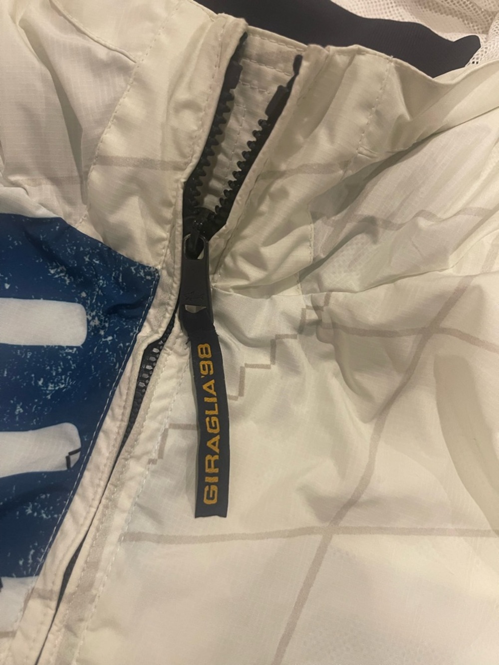 Paul & Shark Yachting Re-Sail Jacket Ltd Edition White Men’s Hooded Windbreaker - Picture 10 of 16
